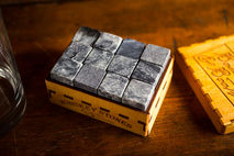 Whiskey Stones in Personalized Wooden Box