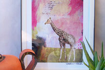 Abstract Giraffe Print