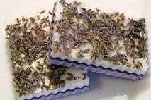 Layered Lavender Soap