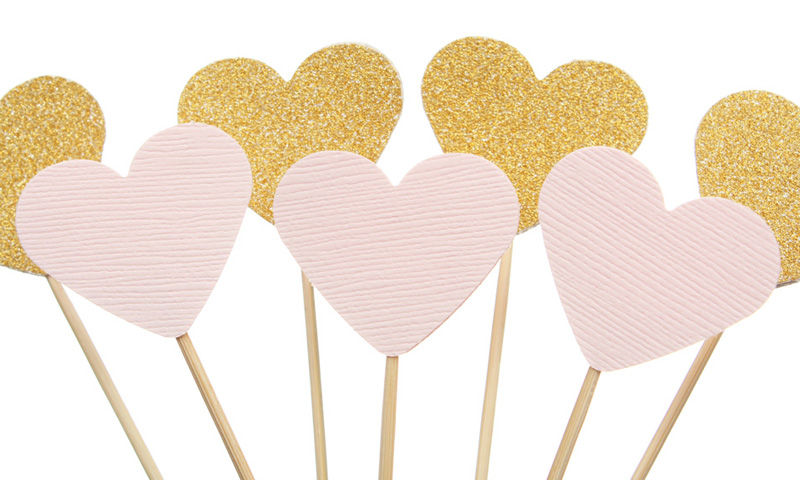 Gold Glitter Pennant Flag Banner / Garland - Make It Merry Shop - PinkLion