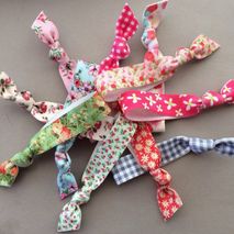 The Floral Assorted Pack - Hair Ties Ponytail Holders