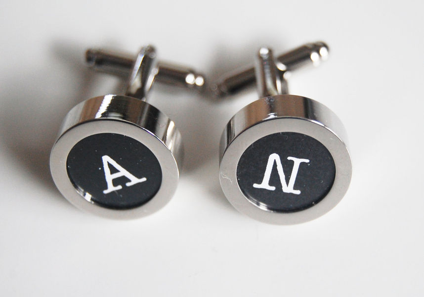 Men's personalized Cuff links Men's Cuff links Photo Cuff