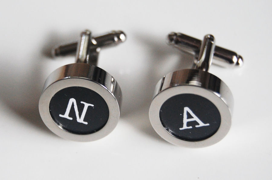 Men's personalized Cuff links Men's Cuff links Photo Cuff