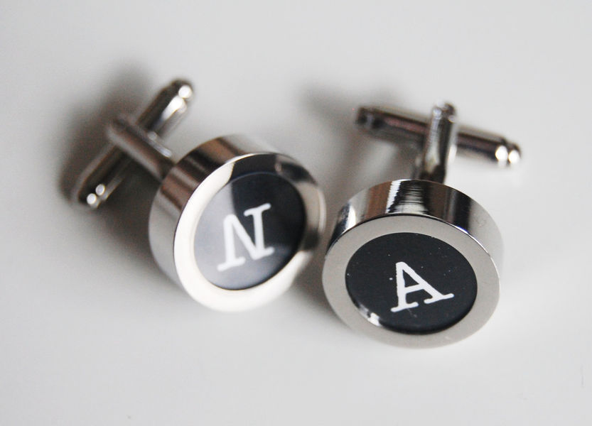 Men's personalized Cuff links Men's Cuff links Photo Cuff