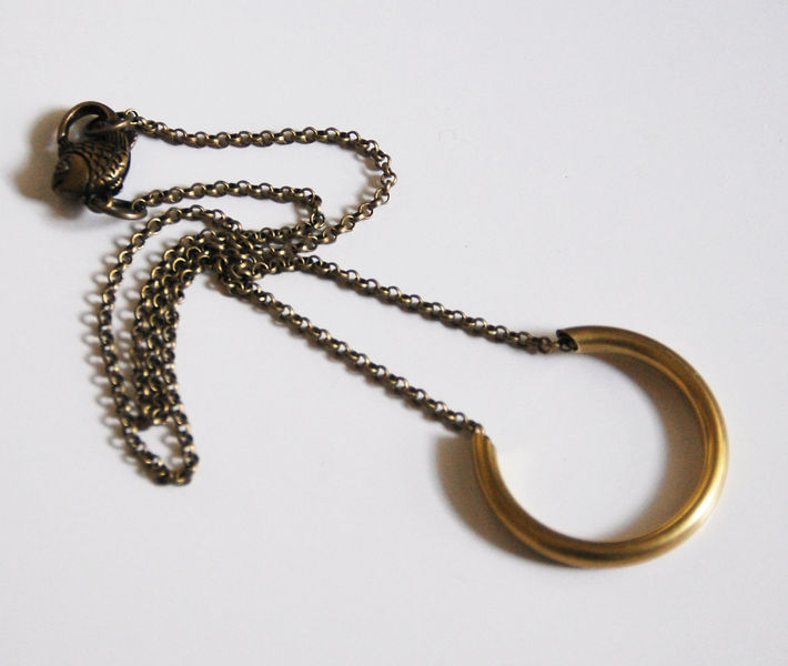 Men's Brass Jewelry Men's necklace Unisex NecklaceMen's Acces