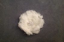 Natural Gauze Flower Embellishment