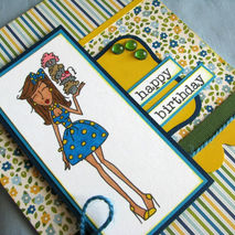 Happy birthday card, teenage girl birthday card, daughter birthd