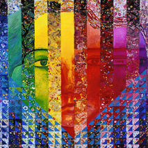Conundrum I - Rainbow Woman - Art Card, ACEO Edition