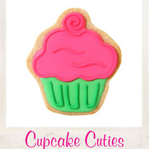 Cupcake Cuties - Decorated Cookies