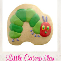 Little Caterpillars - Decorated Cookies
