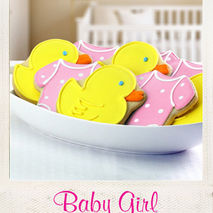 Baby Girl - Decorated Cookies
