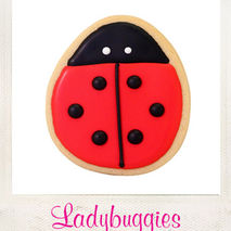 Ladybugs & Butterflies - Decorated Cookies