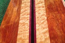 Custom long board Exotic wood for Groomsmen