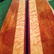 Custom long board Exotic wood for Groomsmen