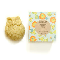 Vanilla, Orange Blossom & French Yellow Clay Owl Soap
