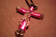 Breast Cancer Awareness Necklace