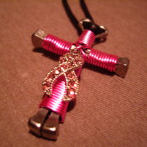 Breast Cancer Awareness Necklace