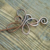 Abstract Hair Pin