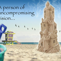 Uncompromising Vision: Unique Congratulations Card