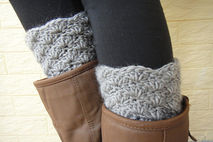 Boot Cuffs Handmade Crochet Boot Toppers Women Leg Warmers