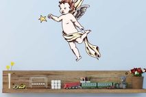 Angel Wall Decal - Vinyl Car Sticker - Uscolor002