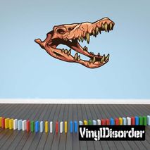 Skull Wall Decal - Vinyl Car Sticker - Uscolor005