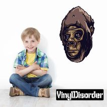 Ape Wall Decal - Vinyl Car Sticker - Uscolor001