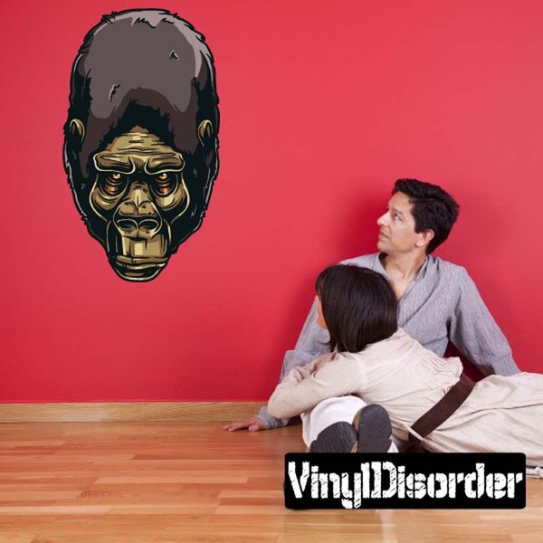 Ape Wall Decal Vinyl Car Sticker Uscolor002 VinylDisorder PinkLion