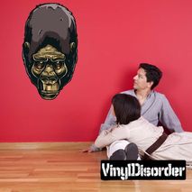Ape Wall Decal - Vinyl Car Sticker - Uscolor002