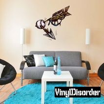 Baseball Ball Wall Decal - Vinyl Car Sticker - Uscolor008