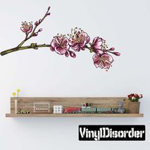 Blossom Branch Wall Decal - Vinyl Car Sticker - Uscolor007