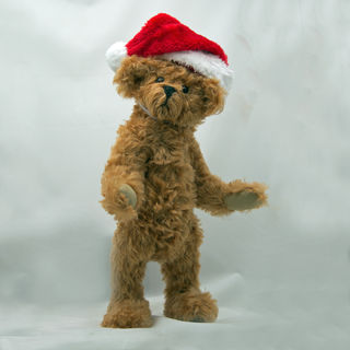 Handmade Mohair Teddy Bear 14 Inches - Wool Animal & Mohair Bear Shop