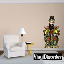 Chinese God Wall Decal - Vinyl Car Sticker - Uscolor001