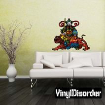Chinese God Wall Decal - Vinyl Car Sticker - Uscolor003
