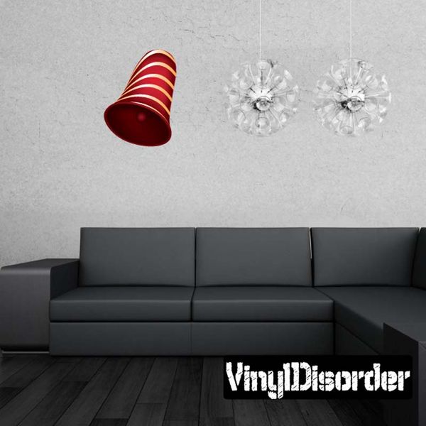 Christmas Bell Wall Decal Vinyl Car Sticker Uscolor005