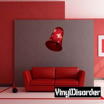 Christmas Bell Wall Decal - Vinyl Car Sticker - Uscolor007
