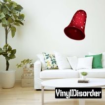 Christmas Bell Wall Decal - Vinyl Car Sticker - Uscolor009