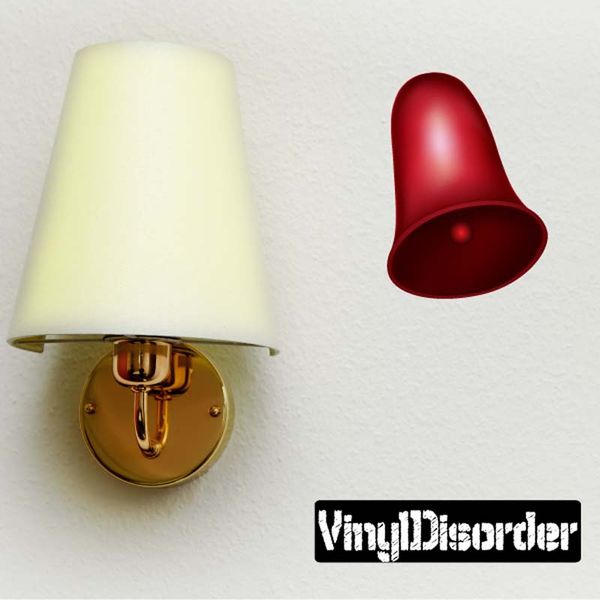 Christmas Bell Wall Decal Vinyl Car Sticker Uscolor010