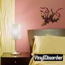 Christmas Mistletoe Wall Decal - Vinyl Car Sticker - Uscolor005