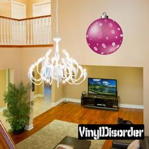Christmas Ornament Wall Decal - Vinyl Car Sticker - Uscolor002