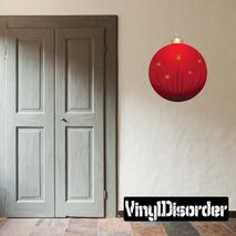 Christmas Ornament Wall Decal - Vinyl Car Sticker - Uscolor003