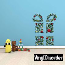 Christmas Present Wall Decal - Vinyl Car Sticker - Uscolor001