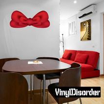 Christmas Ribbon Wall Decal - Vinyl Car Sticker - Uscolor009
