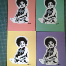 Notorious B.I.G. Stencil Art