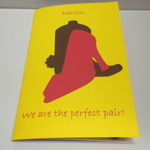 16 month Calendar-"Perfect Pair"