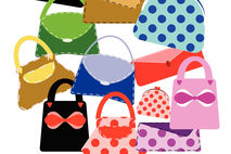 Handbag clipart, Purses clip art, Digital Clipart bags and purse