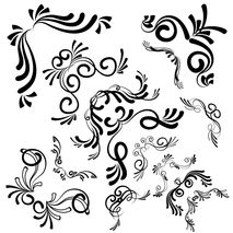 Wedding Clipart Corners, Wedding digital corner, Digital clip Ar