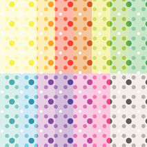Dots digital paper, bubbles digital paper, rainbow, instant down