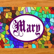 Monogram License Plate, Monogram Car Tag [Clone]