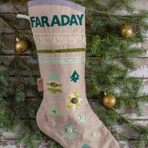 Custom Made, Personalized Classic Christmas Stockings